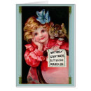 Recherche de dame de chat vœux cartes Enfants