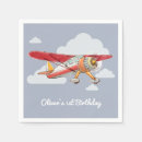 Recherche de avion serviettes Premier anniversaire
