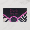 Zoek naar roze zebra visitekaartjes Zakelijk