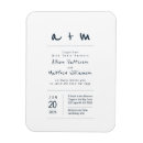 Recherche de la faire part de mariage magnets Moderne