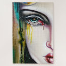 Recherche de mystérieux puzzles Femme