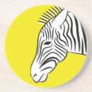 Recherche de zèbre dessous de verres Animal