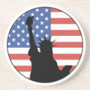 Recherche de statue liberté dessous de verres Patriotique