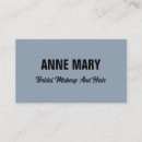 Recherche de maquillage et cheveux cartes visite Salon de beauté