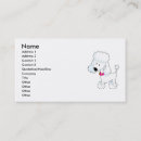 Recherche de race pure cartes visite Illustration