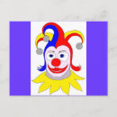 Zoek naar grappige clown briefkaarten Leuk