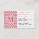 Recherche de zigzags cartes visite Customer