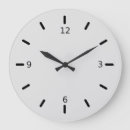 Recherche de noir et argent horloges Élégant