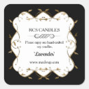 Recherche de étiquette de bougie autocollants Bougies