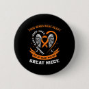 Recherche de leucémie badges Orange