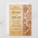 Recherche de invitation de damassé mariage invitations Lavande