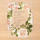 Recherche de acrylique invitations Floral
