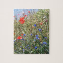Recherche de pavot rouge puzzles Coloré