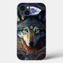 Recherche de lune de loup iphone coques Animal