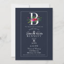 Recherche de monogramme j s b cartes invitations Propre