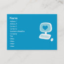 Zoek naar computer programmer visitekaartjes Geek