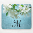 Recherche de fleurs blanches tapis souris Bleu