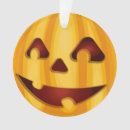 Recherche de visage de citrouille ornements Jack o' lantern