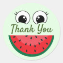 Zoek naar grappige watermeloen stickers Schattig