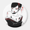 Recherche de minimalisme magnets Noir