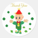 Zoek naar grappige kabouter stickers Leprechaun