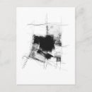 Recherche de abstrait noir et blanc cartes postales Contemporain