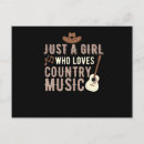 Recherche de musique country cartes postales Pays