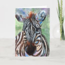 Recherche de peinture de zèbre vœux cartes Faune