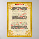 Recherche de poème desiderata posters Namaste