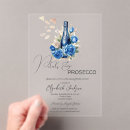 Recherche de rose de pétale invitations Prosecco