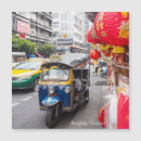 Recherche de tuk tuk vœux cartes Bangkok