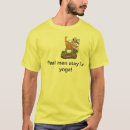 Zoek naar grappige yoga heren tshirts Mannen