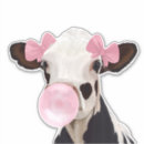Recherche de vaches drôles autocollants Pour elle