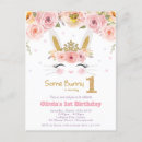 Recherche de lapin rose invitations Fête d'anniversaire