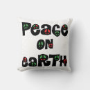Recherche de paix terre coussins Noël