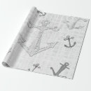 Recherche de style nautique papier cadeau Vintage