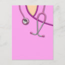 Recherche de stéthoscope cartes postales infirmière