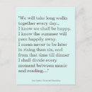 Recherche de jane austen citation cartes postales Sens et sensibilité