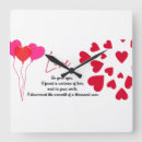 Recherche de amour horloges Je t'aime