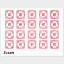 Zoek naar geruite vlag stickers Rood wit geruit