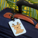 Recherche de renne bagages étiquettes Cerf