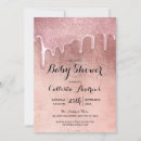Recherche de glam baby shower invitations Chic