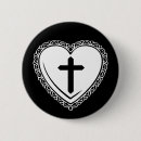 Recherche de amour gothique badges Noir