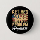 Zoek naar pensioen buttons Grappig