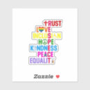 Zoek naar vriendelijkheid stickers Eenheid