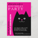 Recherche de kitty invitations Chat noir