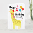 Recherche de girafes vœux cartes Pour elle