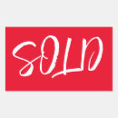 Recherche de signe rouge autocollants Balise