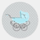 Recherche de poussette de bébé autocollants Invités
