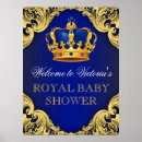 Zoek naar royal blue party posters Baby shower welkomstborden